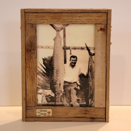 A Younger with Marlin in Lobster Trap Frame