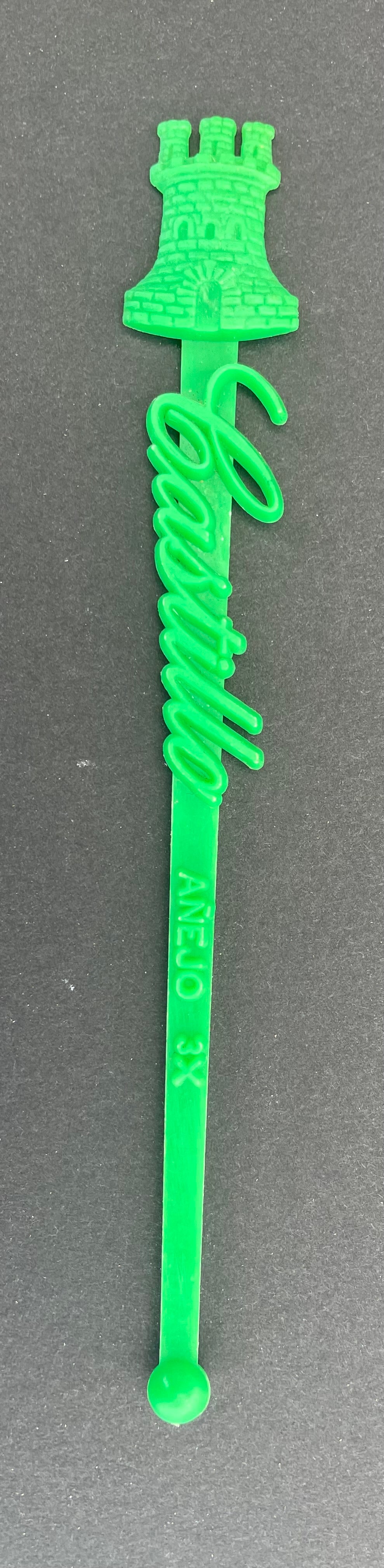 SWIZZLE STICK LIQUOR CASTILLO RON ,CUBA